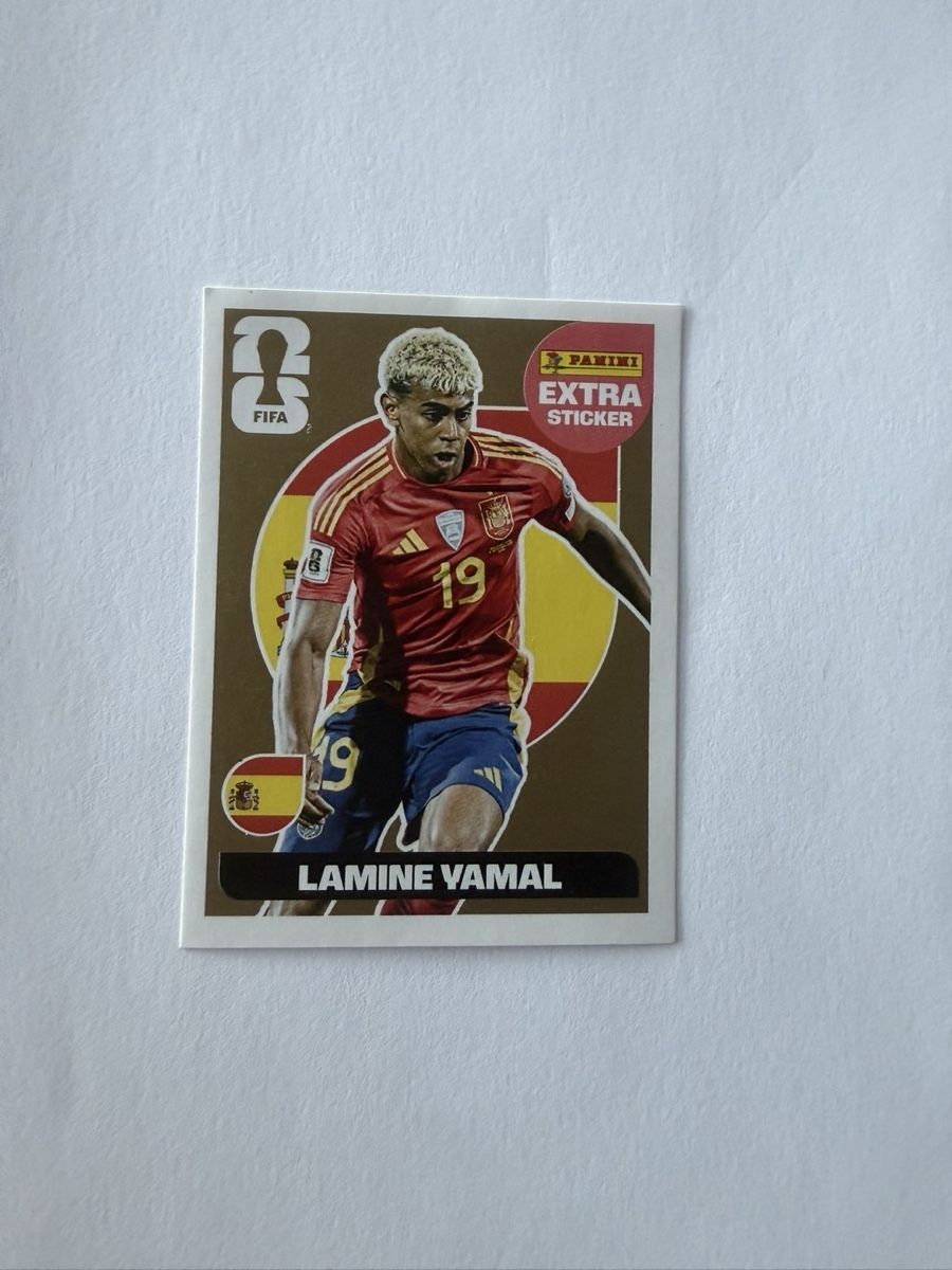 Panini Sammelbilder & Trading cards: Lamine Yamal Panini Gold Sticker – Neu (gemäss Beschreibung) aus Pieterlen von Mc543