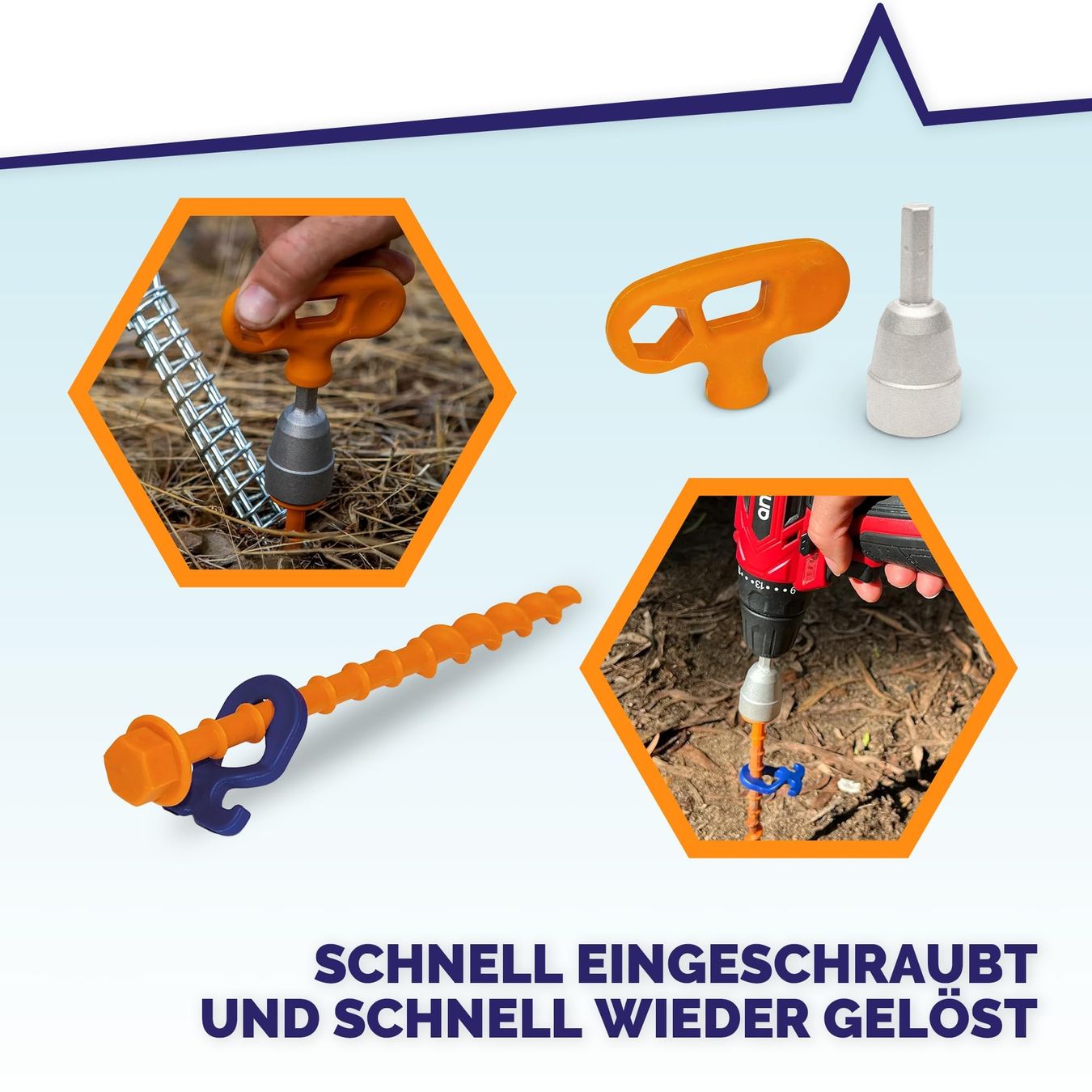 Accessori: Schraubhering Peggy Peg StartKit – Usato da Brittnau venduto da tob_qp8f 2