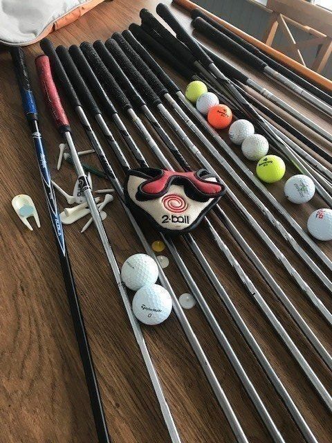 Mazze & Set: Golfsack/ Golf Bag mit div. Golfschläger – Usato da Brügg BE venduto da schwimmer01 4