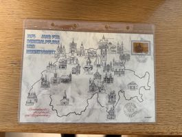 Luxusbrief FDC Bern 11.9.1975  Denkmalpflege 