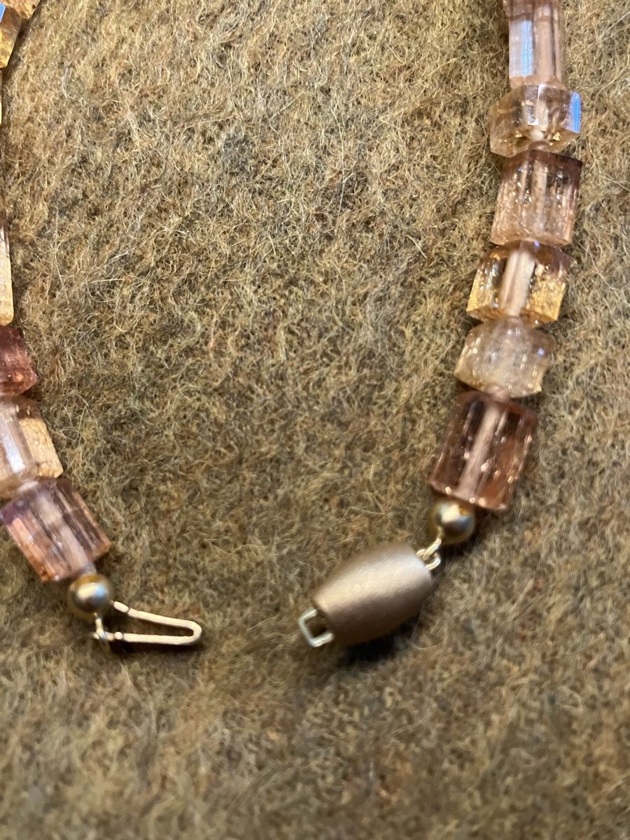Pietre preziose: Edeltopas- Collier – Usato da Zuchwil venduto da Sterne03 5