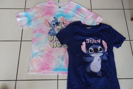 2 T Shirts Stitch Gr. 164