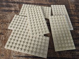 lego 3028 lot de 6 pièces Tan Plate 6 x 12