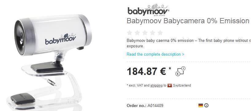 Babymoov Babyphones: 2 x Babymoov Babycamera  A014409 – Gebraucht aus Collonges von arashee 1