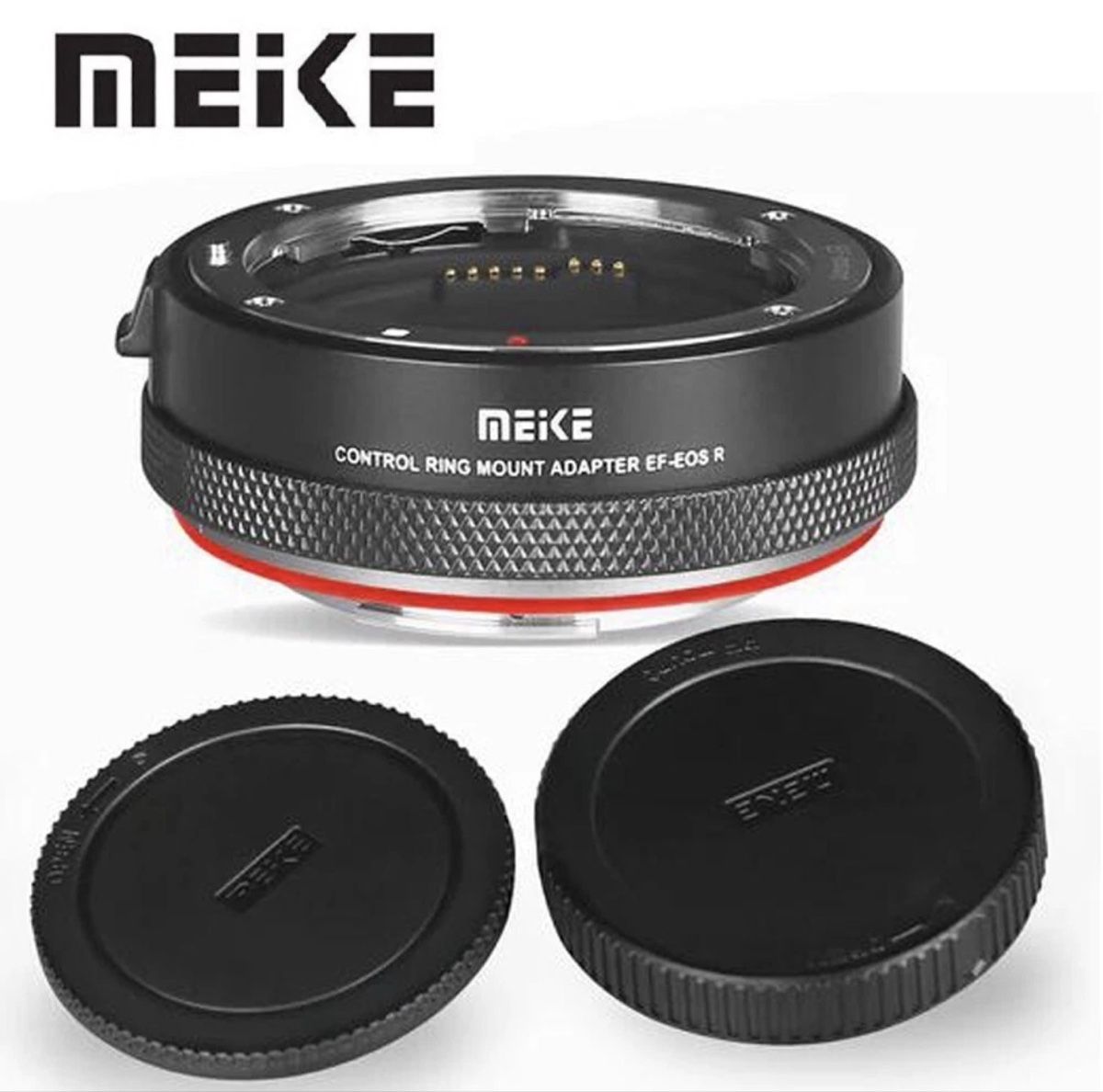 Meike Adattatori foto: Meike MK-EFTR-B Canon EF zu RF Adapter mit Kontrollring – Nuovo e nell'imballaggio originale da Hindelbank venduto da Foxds81