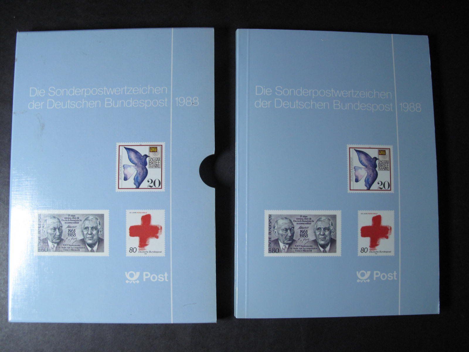 Album: BRD & Berlin 1988 Sonderpostwertzeichen buch ** – Usato da Wil SG venduto da fva01