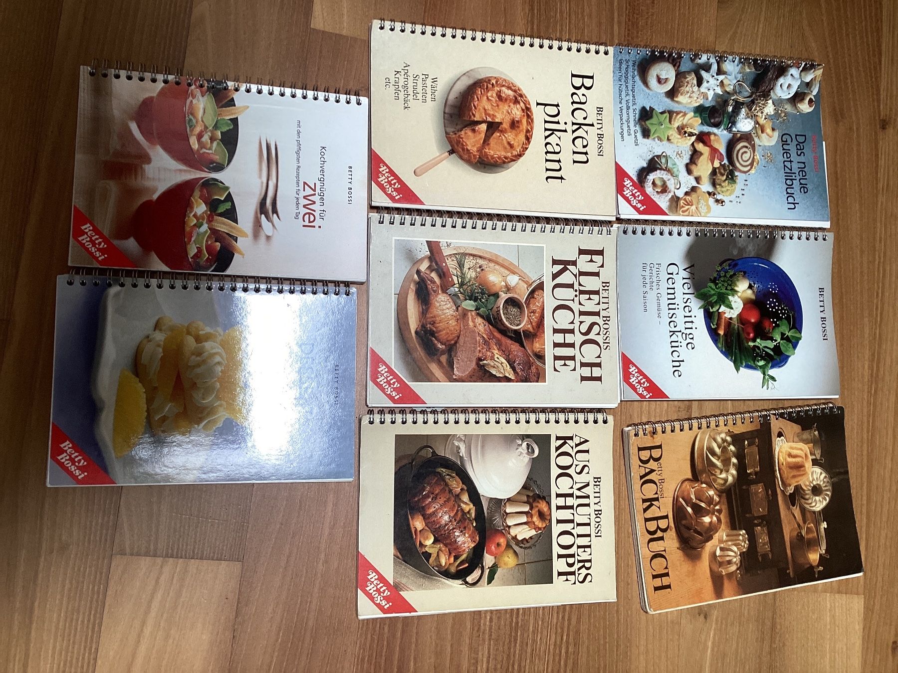 Libri: 8 Betty Bossy Kochbücher – Usato da Fehraltorf venduto da Sato01