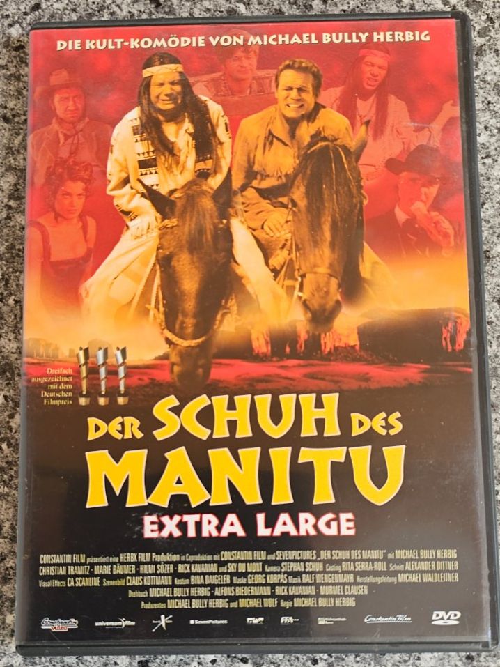 Tutti i DVDs: DER SCHUH DES MANITU- EXTRA LARGE/ DVD – Usato da Geuensee venduto da jes_9xyk