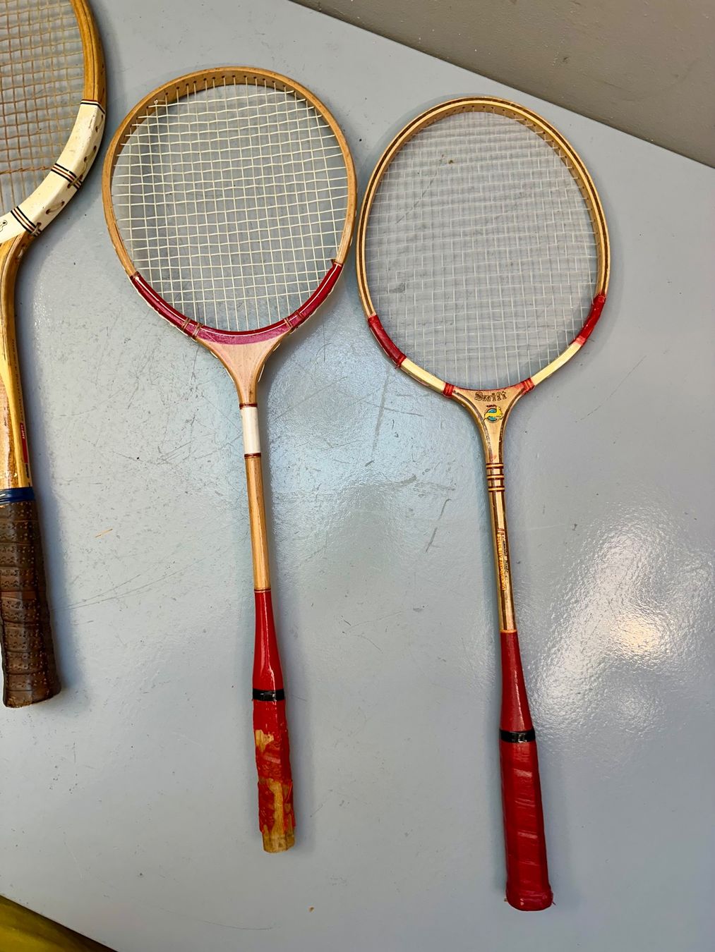 Schläger: VINTAGE BADMINTON SCHLÄGER AB 1.- !!! – Gebraucht aus Zürich von NIKI777 2