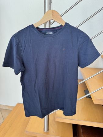 t-shirt bleu marine Tommy Hilfiger