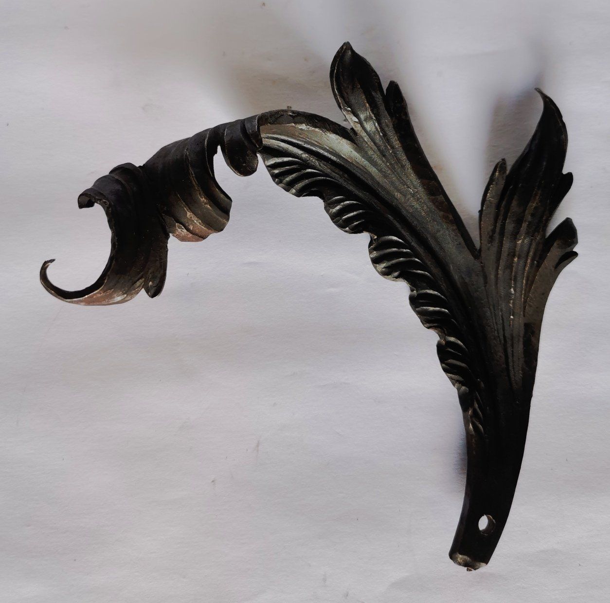 Tutte le decorazioni: Barock-Blatt geschmiedet, eingerollt, mit Abwicklung/Vorlage – Nuovo (secondo la descrizione) da Vielbringen Worb venduto da Isch-0u-guet 8