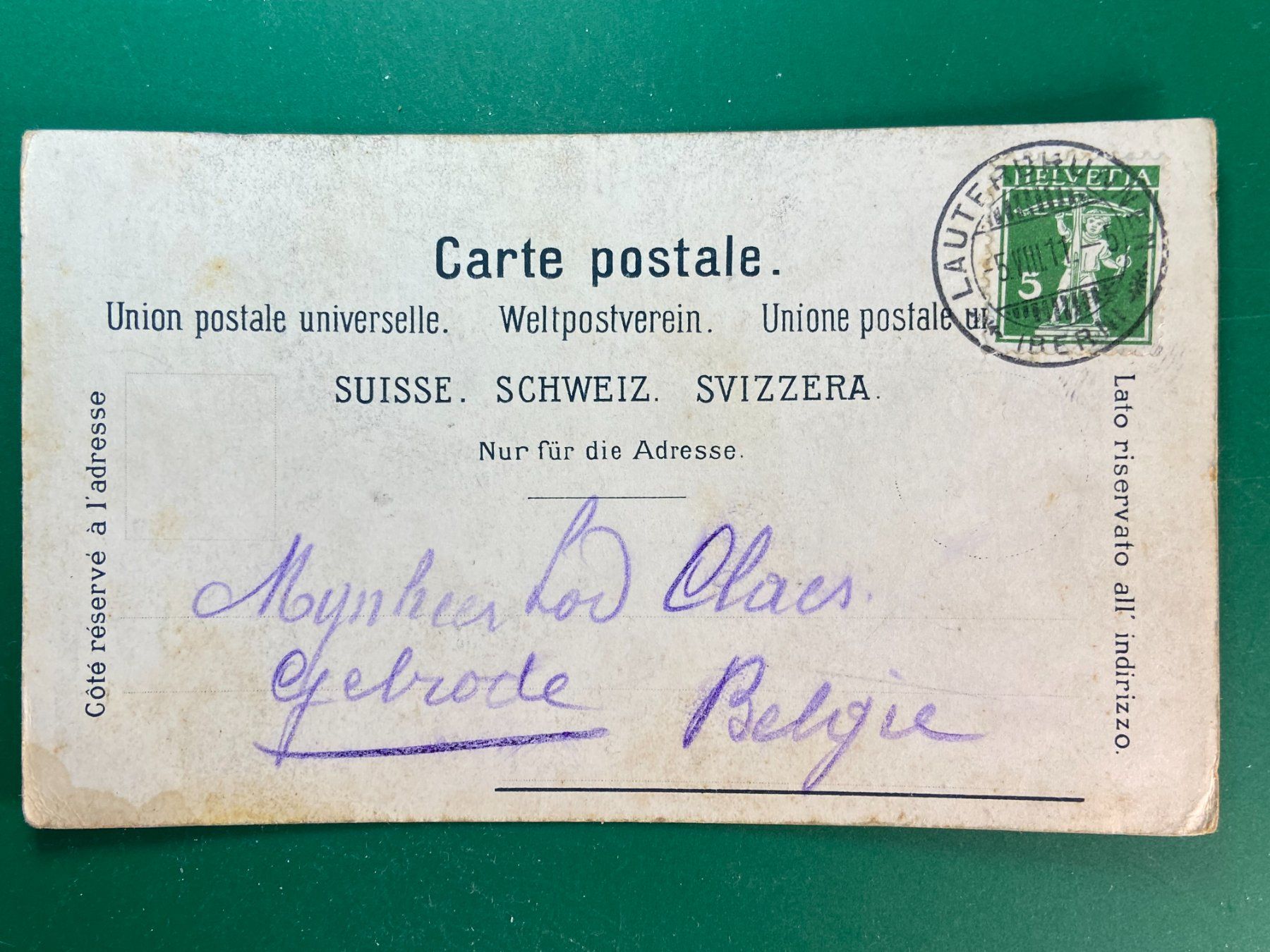 Cartes postales: Lauterbrunnen – D'occasion à Steg VS par danwer74 1