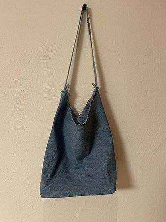 Blaue Jeans Tote Bag