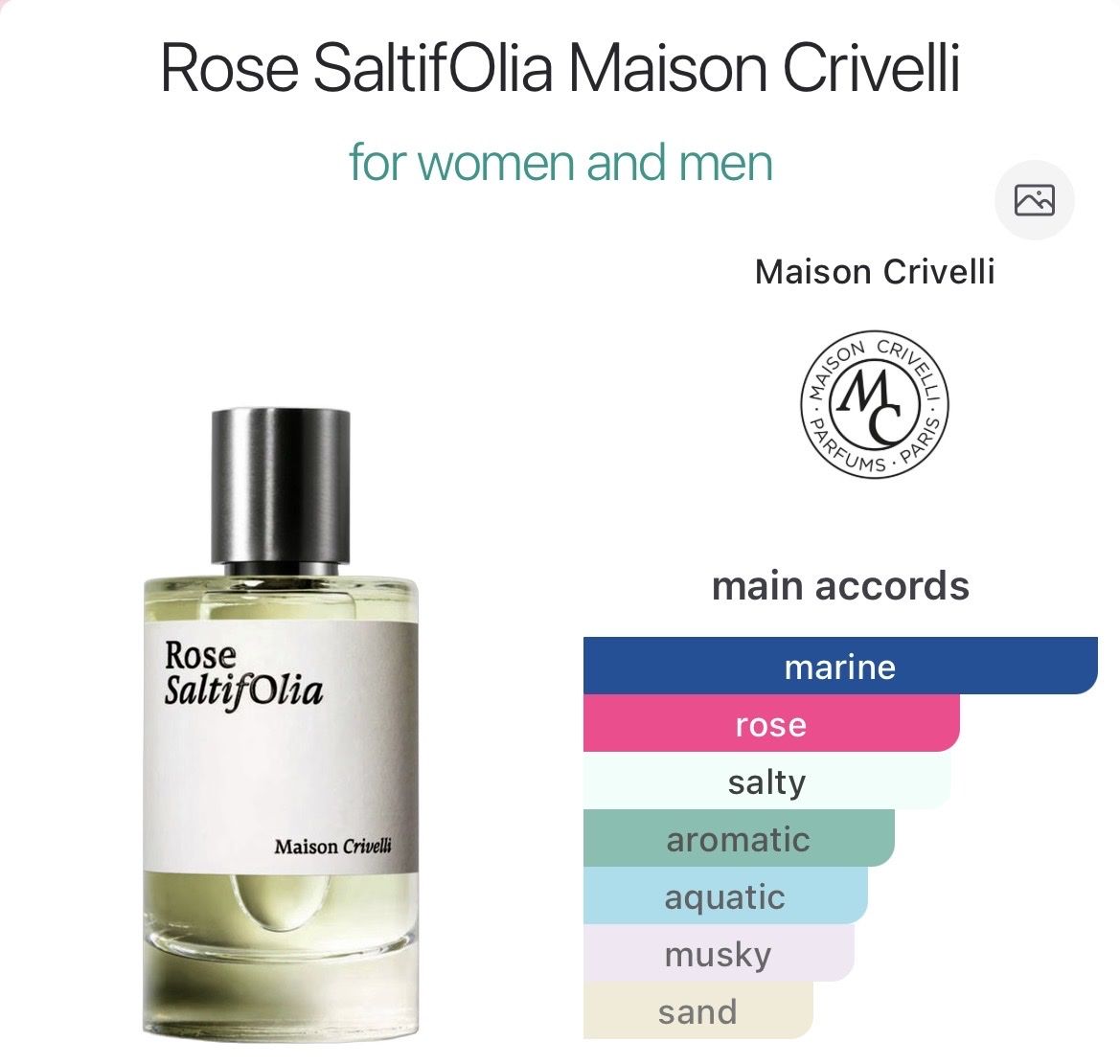 Profumi & Eau de Toilette: 2 x 1,5ml EdP Maison Crivelli – Usato da Genève venduto da StaceyH 3