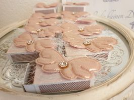 10x Tischdeko Kundengeschenk Flügel Engelsflügel
