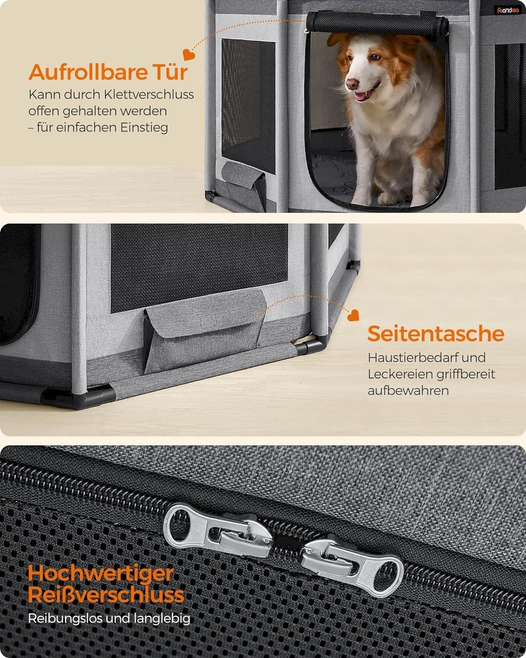 Gabbie, trasporto & Sicurezza: Feandrea Welpenlaufstall achteckig L – Nuovo e nell'imballaggio originale da Bottighofen venduto da zaap 7