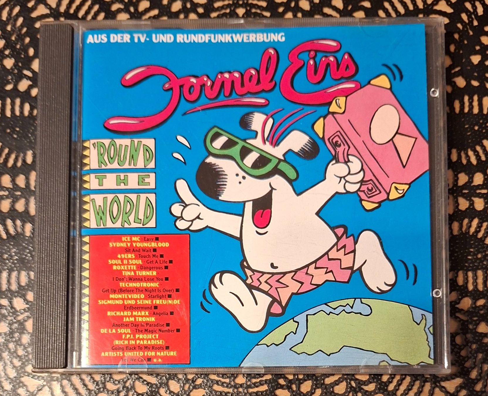 CD: Formel Eins - 'Round The World, DE Pop/Rock Compilation 1990 – Usato da Schönenberg TG venduto da Gregolino76