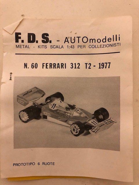 Ferrari Modellautos: FDS-Kit Ferrari 6 RUOTE – Neu (gemäss Beschreibung) aus Muttenz von Gucci2005 2