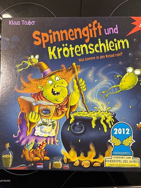 Kosmos Spiele: Spinnengift und Krötenschleim – Gebraucht aus Wallisellen von Masitaca