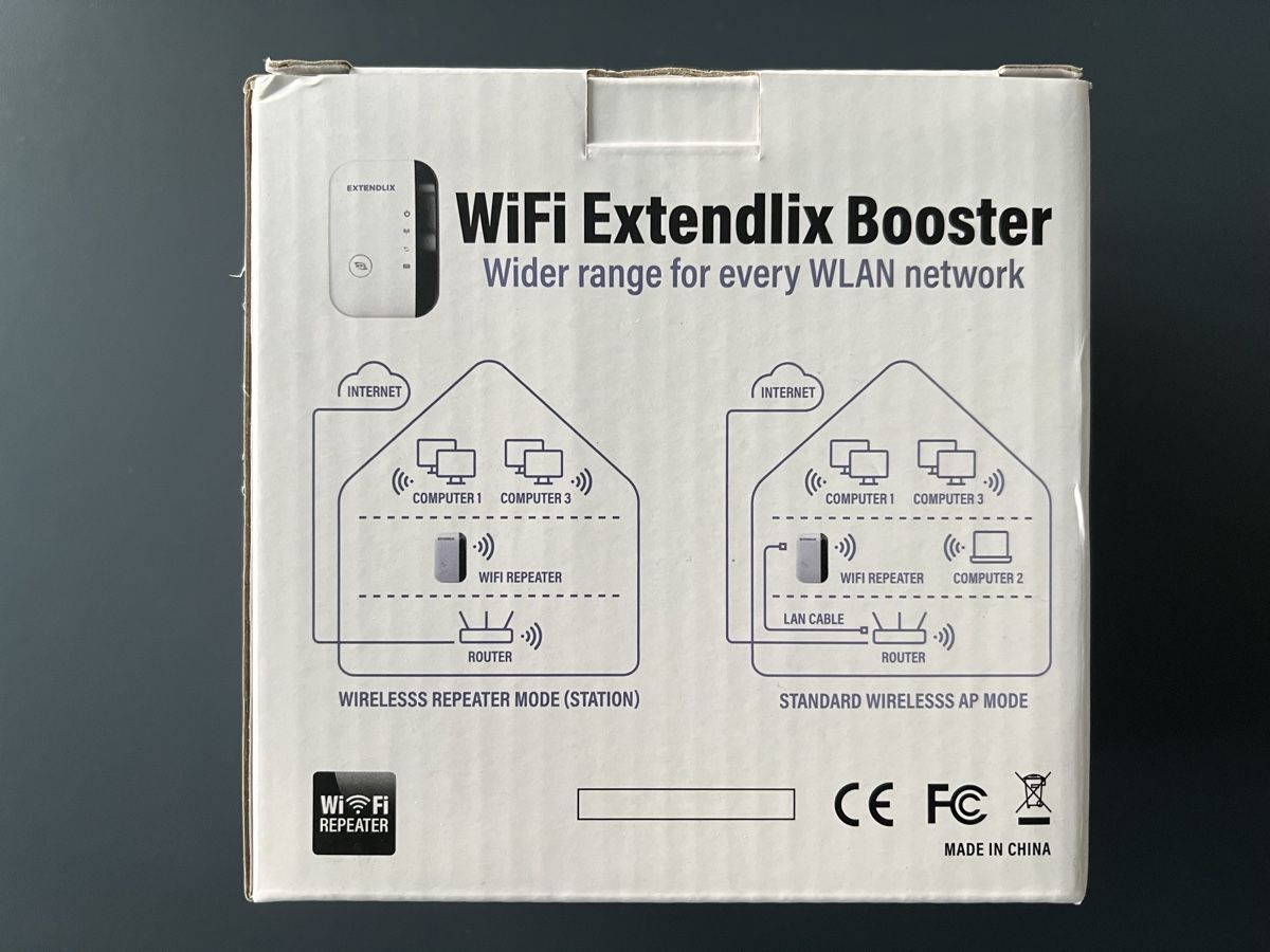 WiFi: Wifi Booster Repeater WLAN – Nuovo e nell'imballaggio originale da Orpund venduto da Steinway 1
