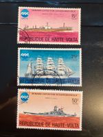 Obervolta 1975 Lot Schiffe EXPO 75 Okinawa gestempelt