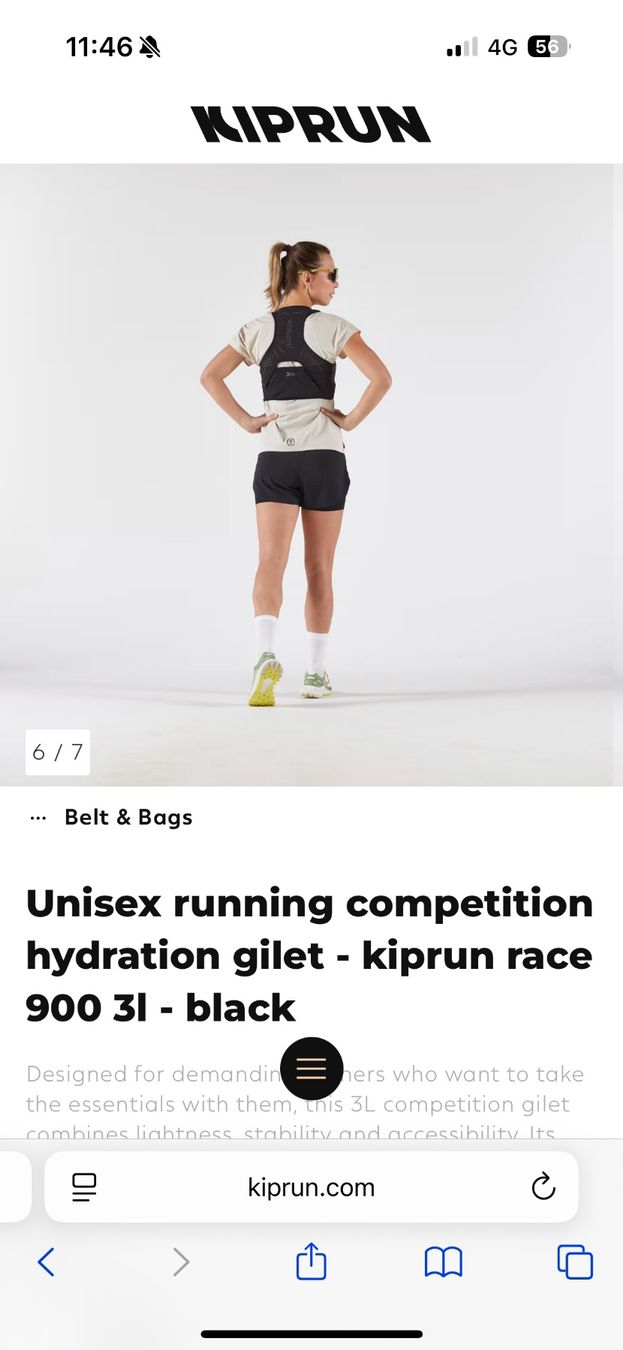 Zaini: Trail Run Vest - KIPRUN – Nuovo (secondo la descrizione) da Belp venduto da naqua5 8