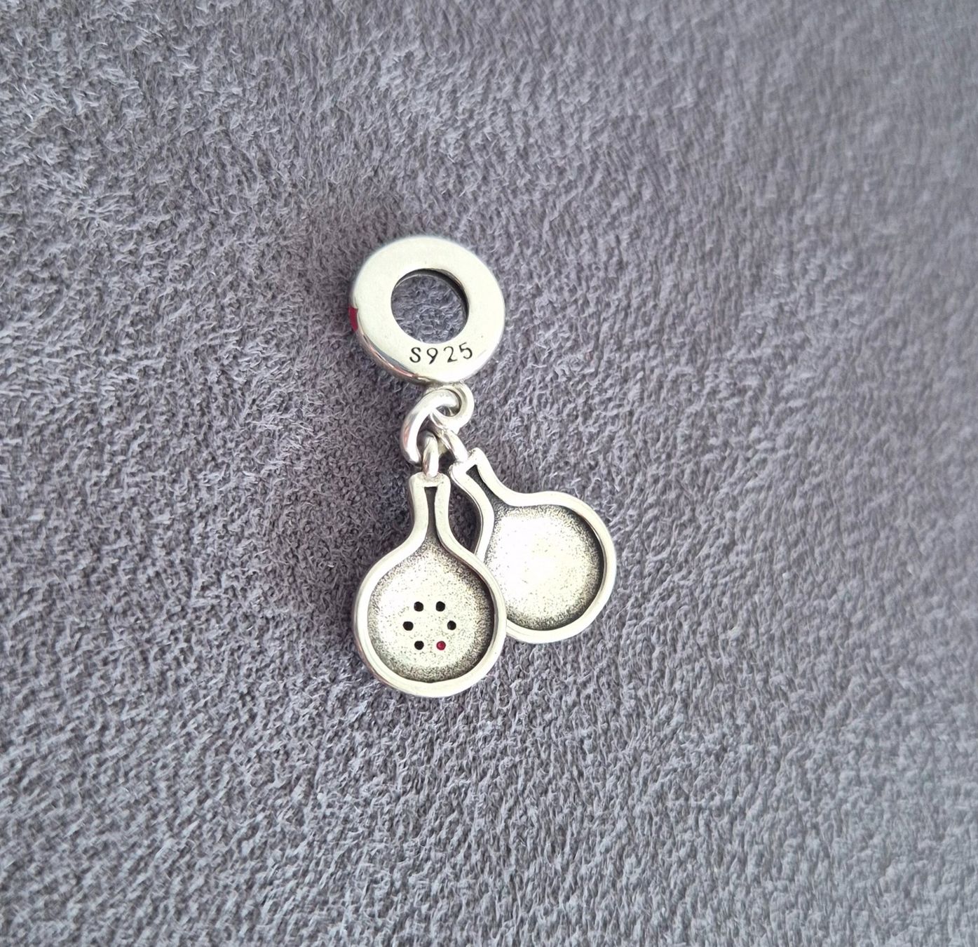 Ciondoli: Silber Charm Ping Pong +Garantie – Nuovo (secondo la descrizione) da Rotkreuz venduto da Carbone_Bijou-Shop 2