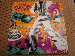 Rock LP - The Wonder Stuff - Never Loved Elvis - 1991