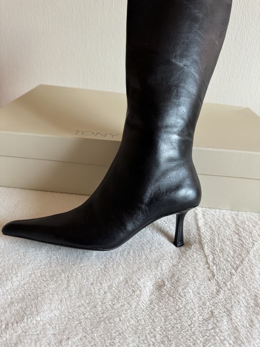 Scarpe da donna: Tony Bianco vintage black leather boots – Nuovo e nell'imballaggio originale da Aigle venduto da 029_mbn 3