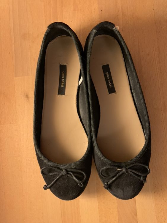 Ballerines Zara Noir Jacquard Fleuri Pointure 37 - Occasion, Petits Talons