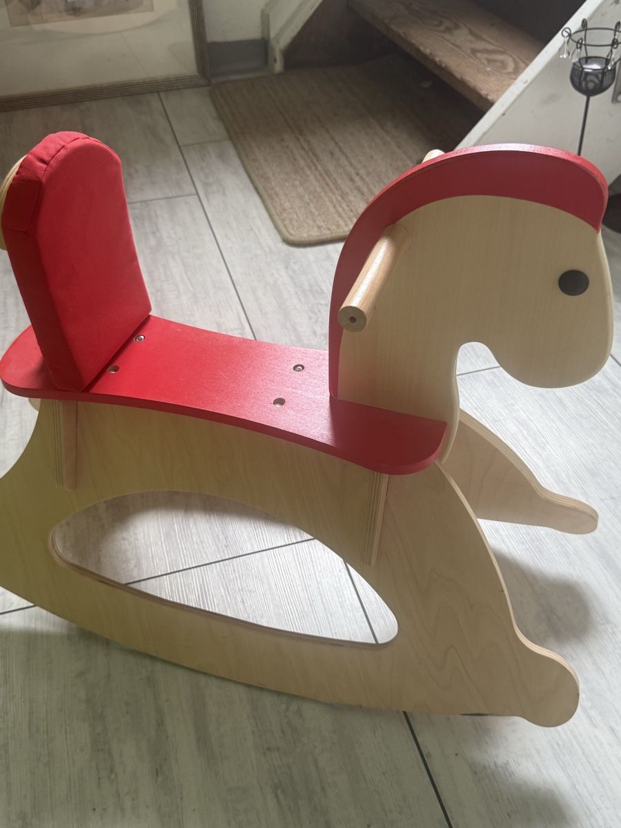 Hape Sonstige Gartenschaukeln: Schaukelpferd Hape Holz  – Gebraucht aus Villmergen von bubblevintage 2