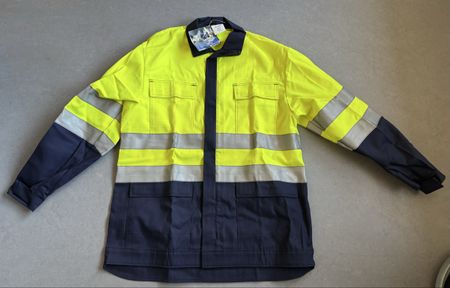 Neue, ungetragene Warnschutzjacke von Protex AG, Gr. L