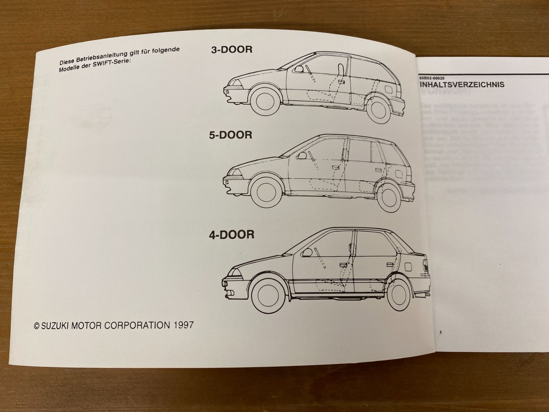 Libri: Bedienungsanleitung Suzuki Swift 1997 – Usato da Schönenbuch venduto da Laubfrosch05 1