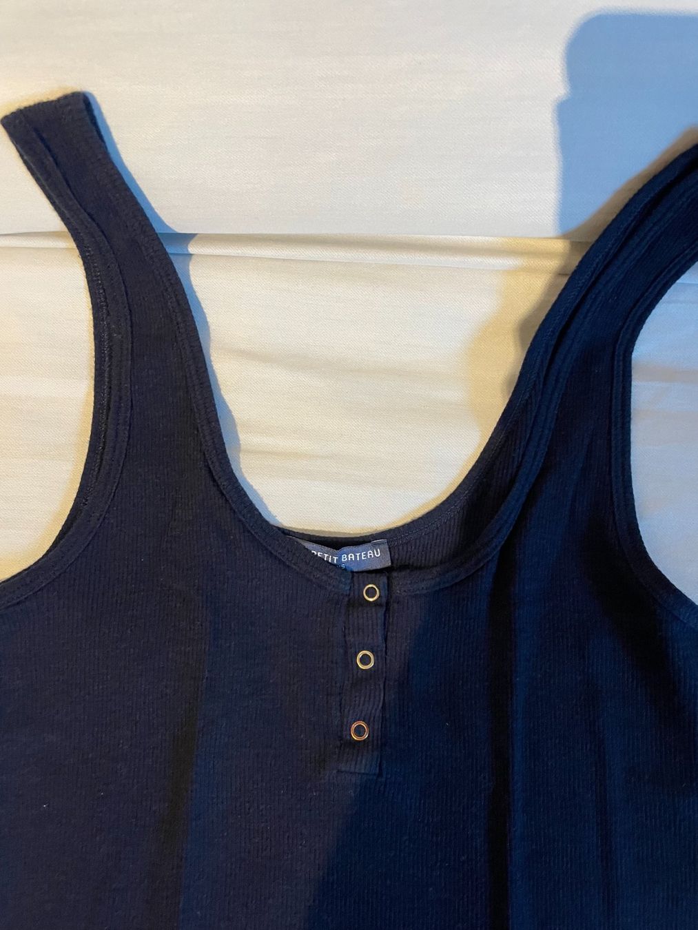 Petit Bateau Tops: PETIT BATEAU blue top, size S – Gebraucht aus Crans VD von RM0709 1