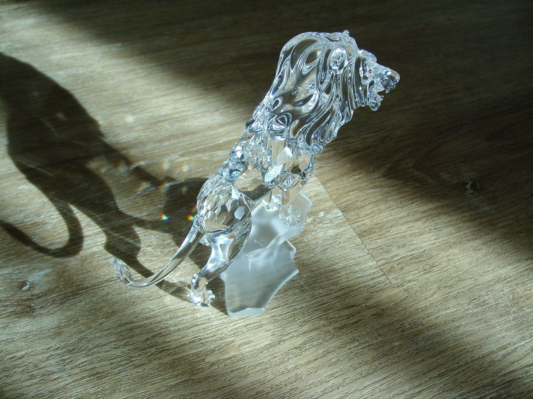 Swarovski Figuren: Swarovski Löwe auf Fels – Neu (gemäss Beschreibung) aus Thierachern von Shila99 1