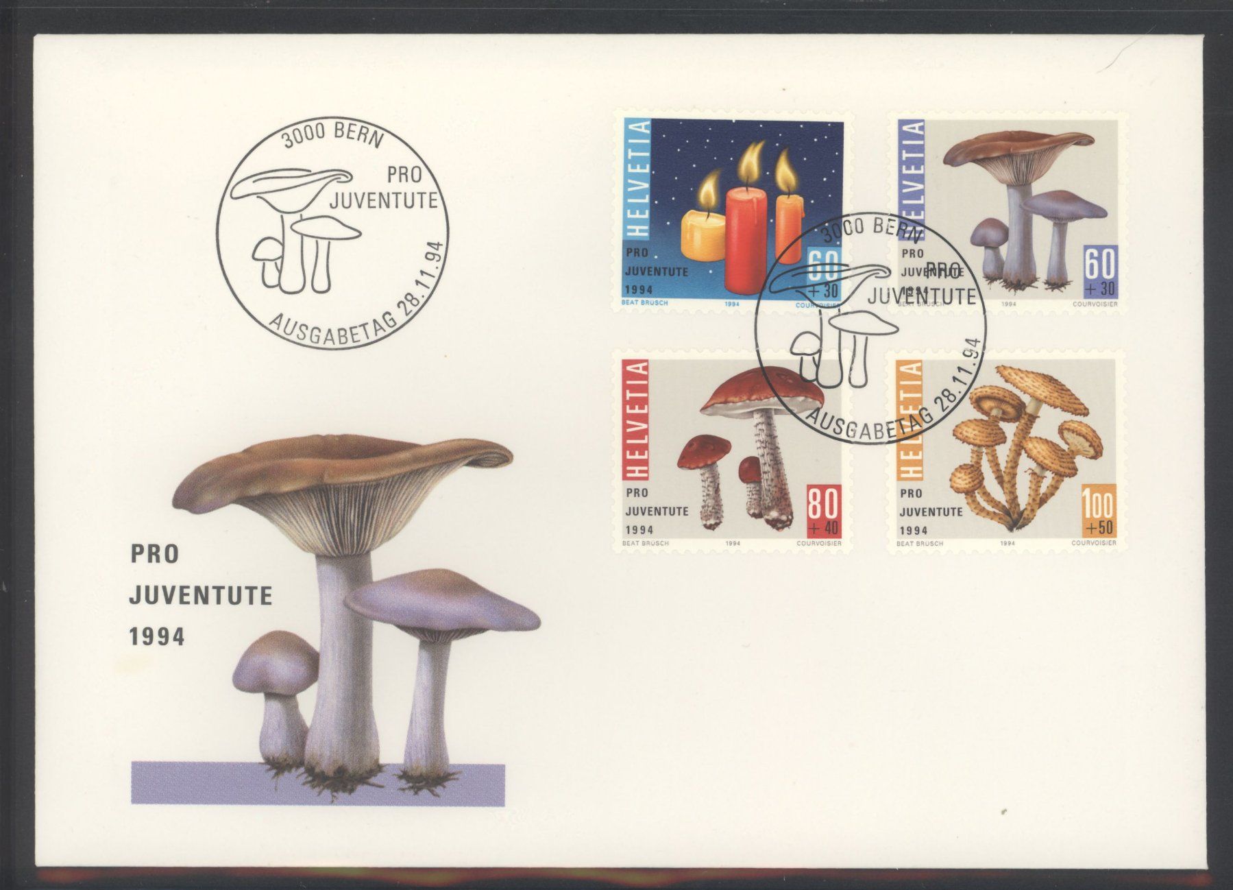 Tutti i francobolli: 1994, FDC, Pro Juventute – Usato da Willisau venduto da Vollstempel