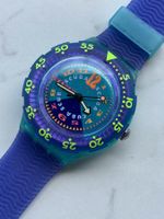Swatch* Scuba* SDN106* BERMUDA TRIANGLE *1993*NEU*TOP FARBE
