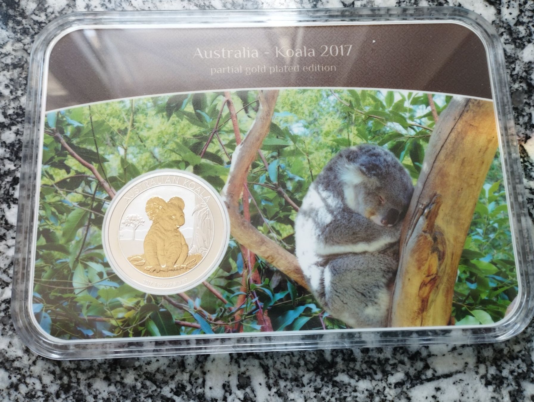 Alle Münzen: Australia Koala 2017 Gilded – Neu und originalverpackt aus Zuzwil SG von hpzuzwil 2