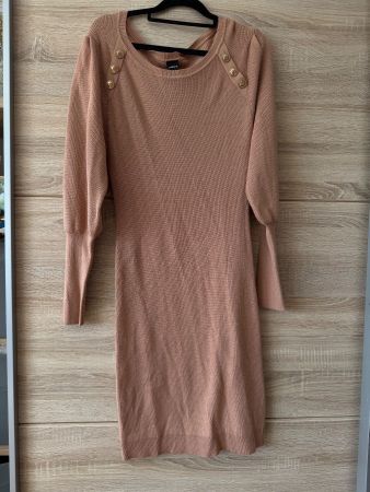 Robe beige longue