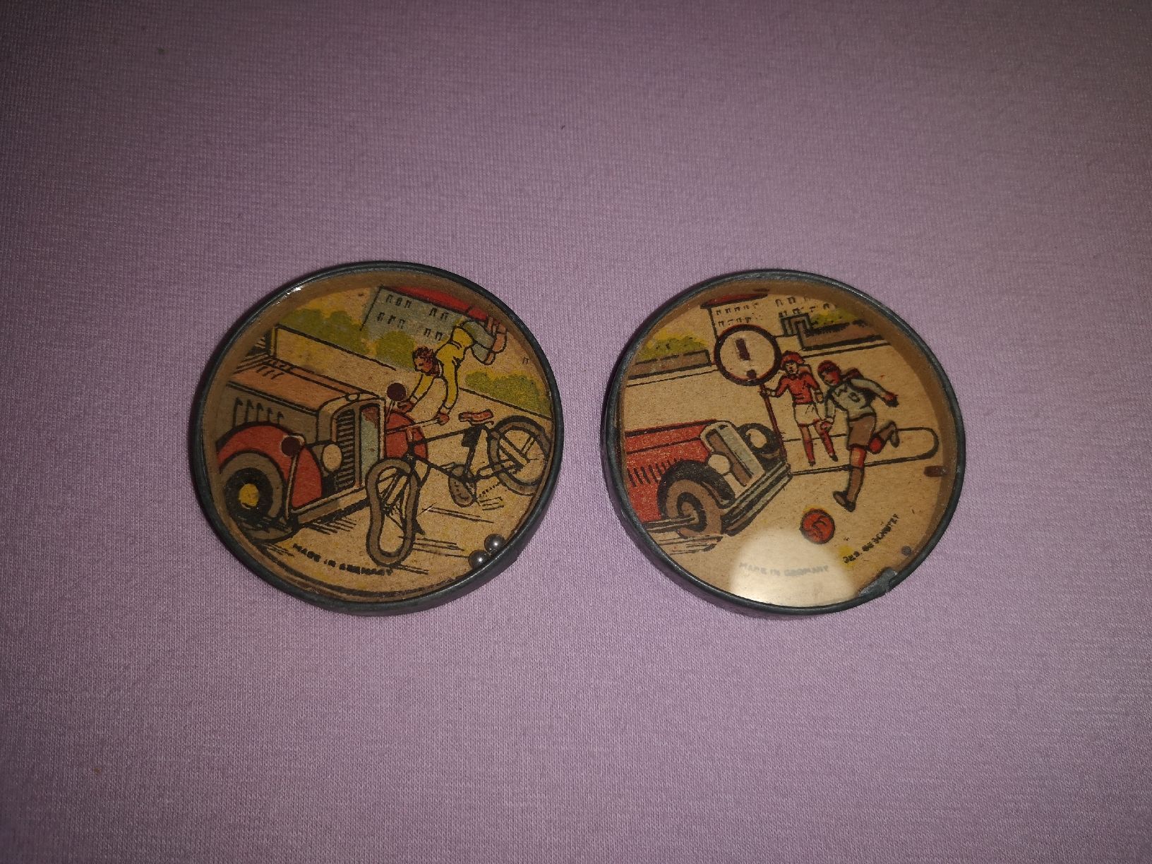 Spielzeuge: 2 x ALTE GEDULDSPIELE – Gebraucht aus MUEHLEBERG von Cocolinette