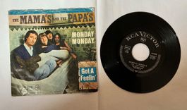 Schallplatte Vinyl Single 7“ /The Mama‘s & The Papa‘s - Mond