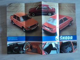 Prospekt Skoda 105 und 120 1983