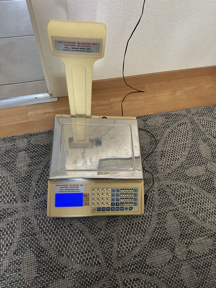 Accessori da laboratorio: Balance électronique professionnelle avec affichage client – – Usato da Chêne-Bougeries venduto da GLM24