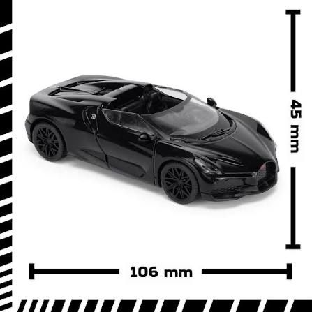 Bugatti Modellini d'auto: BUGATTI MISTRAL BLACK 1:43 CMJ – Nuovo e nell'imballaggio originale da Suhr venduto da Moebelsiralfred