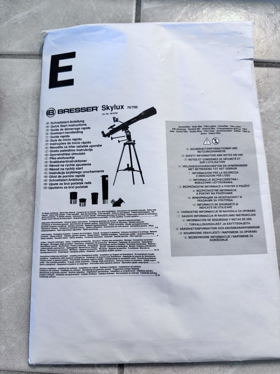 Teleskope: Bresser Skylux Telescope 70/700 SF – Gebraucht aus Gränichen von Asli5722 5