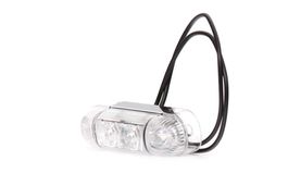 3x Positionsleuchte LED Umrissleuchte Begrenzung Rot WAS 284