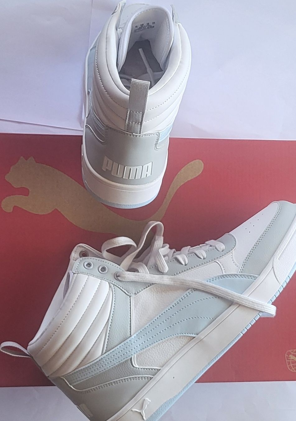 Scarpe da uomo: Baskets Puma Rebound Mid, point. 46,neuves! – Nuovo (secondo la descrizione) da Niedergösgen venduto da Eva2410 5