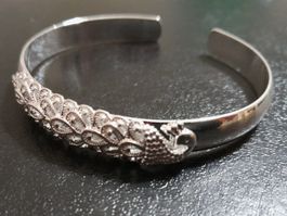 Armband Pfau, 21g, 6.4cm Diameter