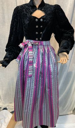 Isola Austria Trachtenkleid Mary Gr. 46 – Dirndl Samt