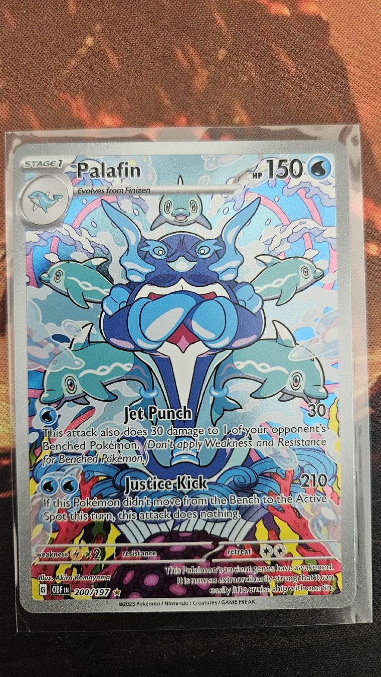 Pokémon Carte collezionabili: palafin 200/197 – Nuovo (secondo la descrizione) da Castel San Pietro venduto da pie_k8j6